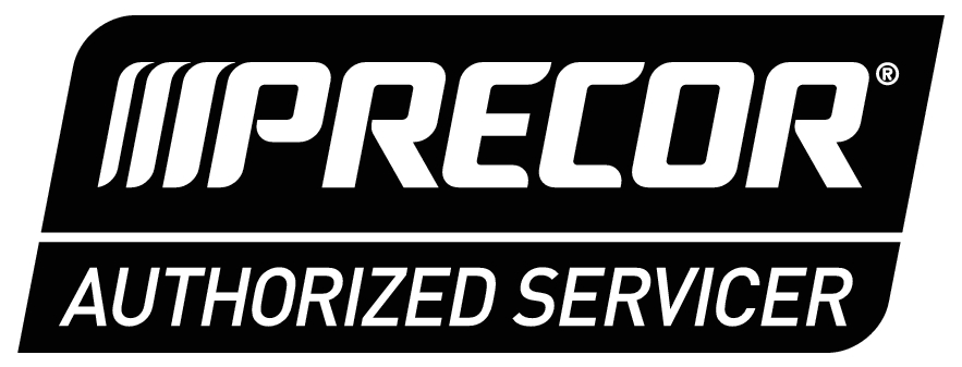 IMG Precor Authorized Servicer Logo NA 1213 BW-883×337